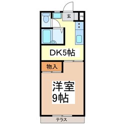 ルミネＫの物件間取画像